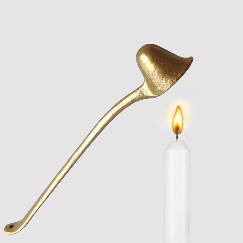 BSTGIFTS Candle Snuffer Candle Fire Extinguisher Cutter Candle Accessory Long Handle Candle StopperCandle Cover Tool Classic Snuff