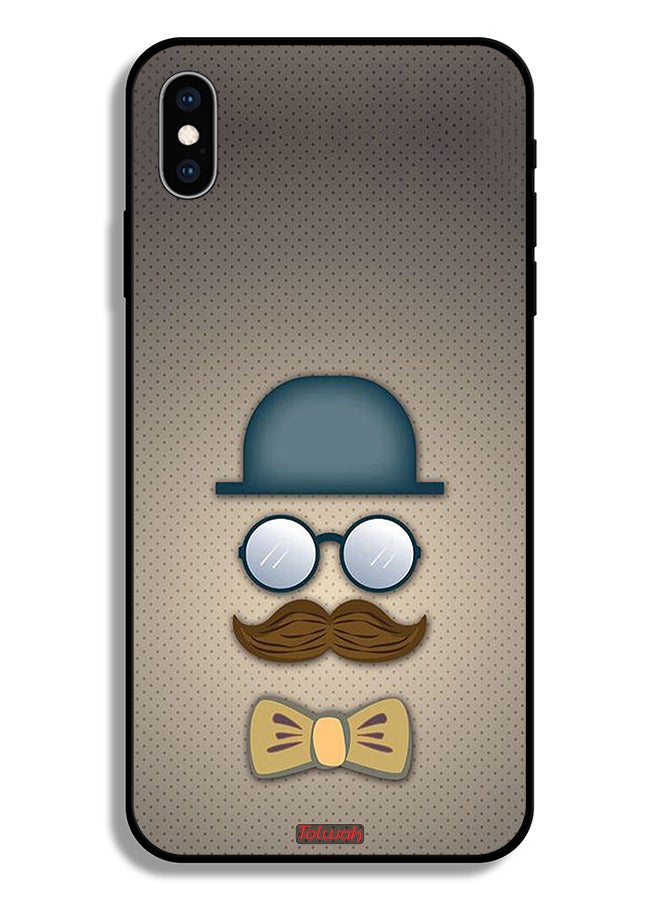 Tolwak Apple iPhone XS Protective Case ManS Head Art - Image 2