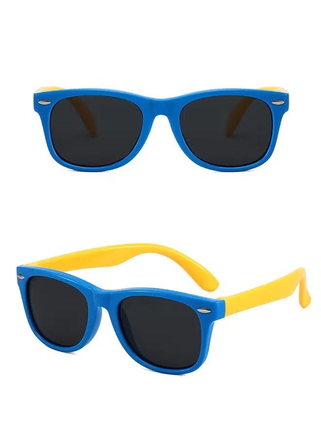 Children's Sun Glasses - Kids Polarized SunGlasses TPEE Rubber Flexible Frame for Boys Girls Age 2-10, 100% UV Protection（Car Glasses Case） - Image 3