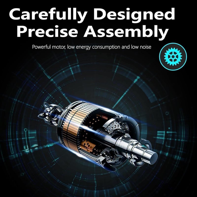 SellBotic Beard Trimmer For Men,Professional Hair Clipper,Adjustable Blade Clipper and Shaver,Close Cut Precise Hair Machine,Body Trimmer(Metal Body),Gold - Image 4