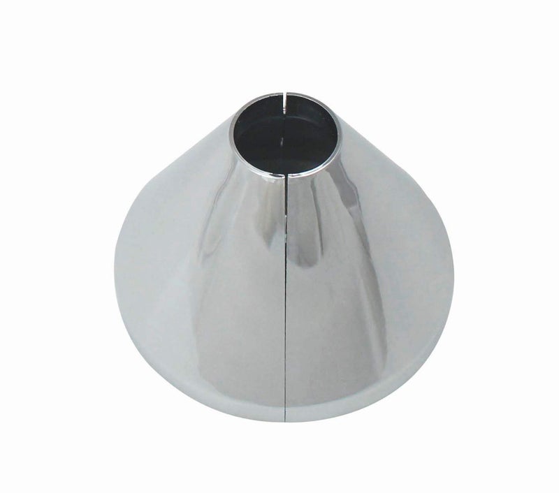 KEENEY K857-21 Clip on Deep Flange Cover for 1/2 in. Pipe, Silver - Image 2