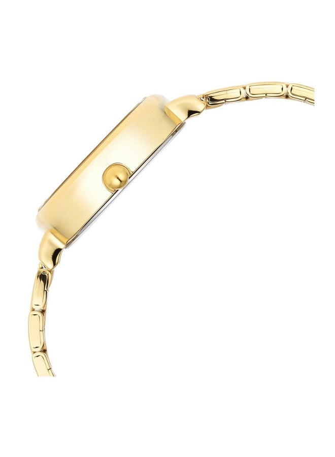 TITAN Neo Women’s Watch 2689YM01 – Silver Dial, Gold-Tone Stainless Steel Strap, Quartz Movement - Image 4