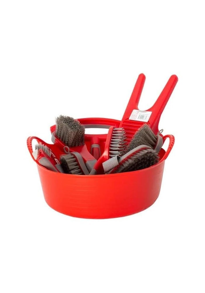 Red Gorilla Bucket Brush for Cleaning Buckets and Feeders - Image 3