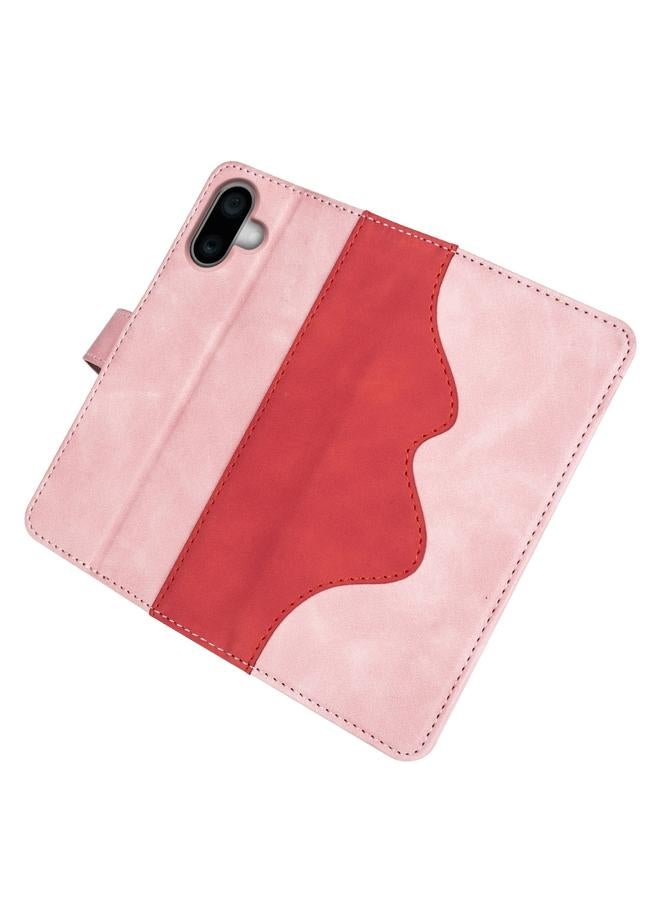 S-TOP Case For iPhone 16 Stitching Horizontal Flip Leather Phone Case - Image 4