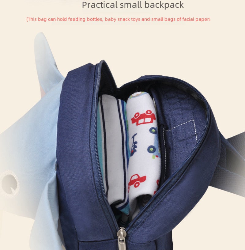 Baby Anti-loss Backpack Baby Elephant Anti-loss Rope Belt Children's Kindergarten Shoulder Small Schoolbag Traction Rope Bracelet(Pink) - Image 5