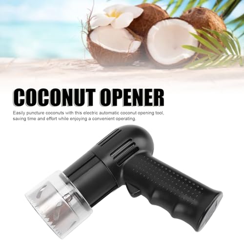 Zunate Electric Coconut Opener Tool, Automatic Coconut Opener Machine, Cordless Coconut Opening Machine, Portable Coconut Shell Opener, Coconut Shredder Tool Coconut Hole Puncher - Image 2