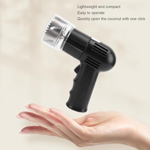 Zunate Electric Coconut Opener Tool, Automatic Coconut Opener Machine, Cordless Coconut Opening Machine, Portable Coconut Shell Opener, Coconut Shredder Tool Coconut Hole Puncher - Image 3