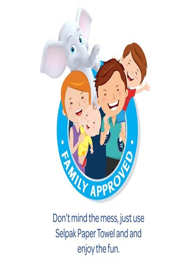 سيلباك ورق تواليت سيلباك بريميوم 4 طبقات، 16 لفة/عبوة - Image 4