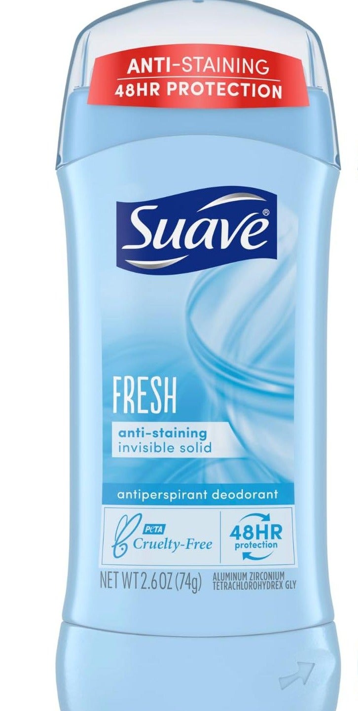 Deodorant Fresh Anti Staining Invisible Solid 74g