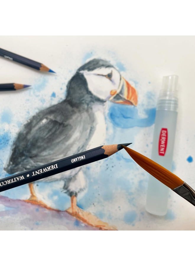 Derwent WATERCOLOUR 48 WOOD BOX - Image 5