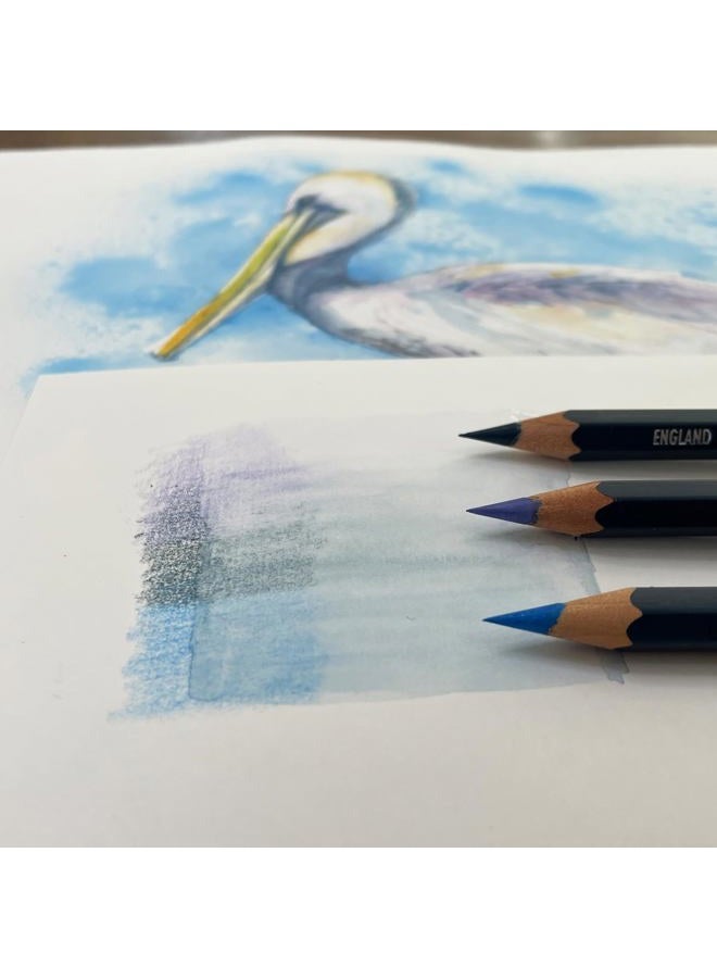 Derwent WATERCOLOUR 48 WOOD BOX - Image 4