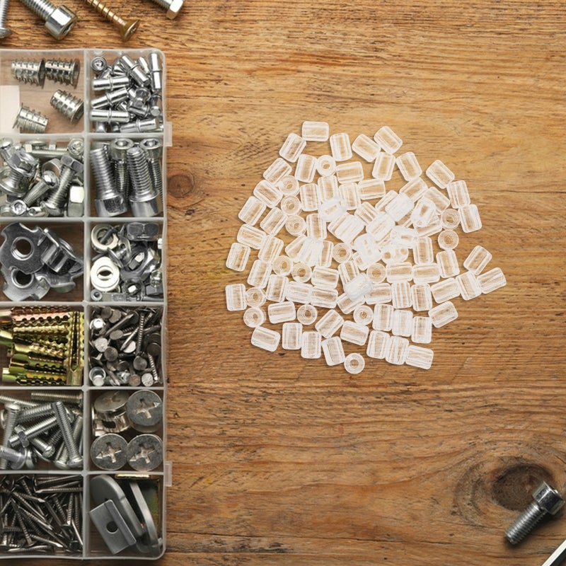 90PCS Inventory Control Clips Peg Hook Stoppers for or Metal Hooks Product Display Control Pegboard Accessories - Image 5