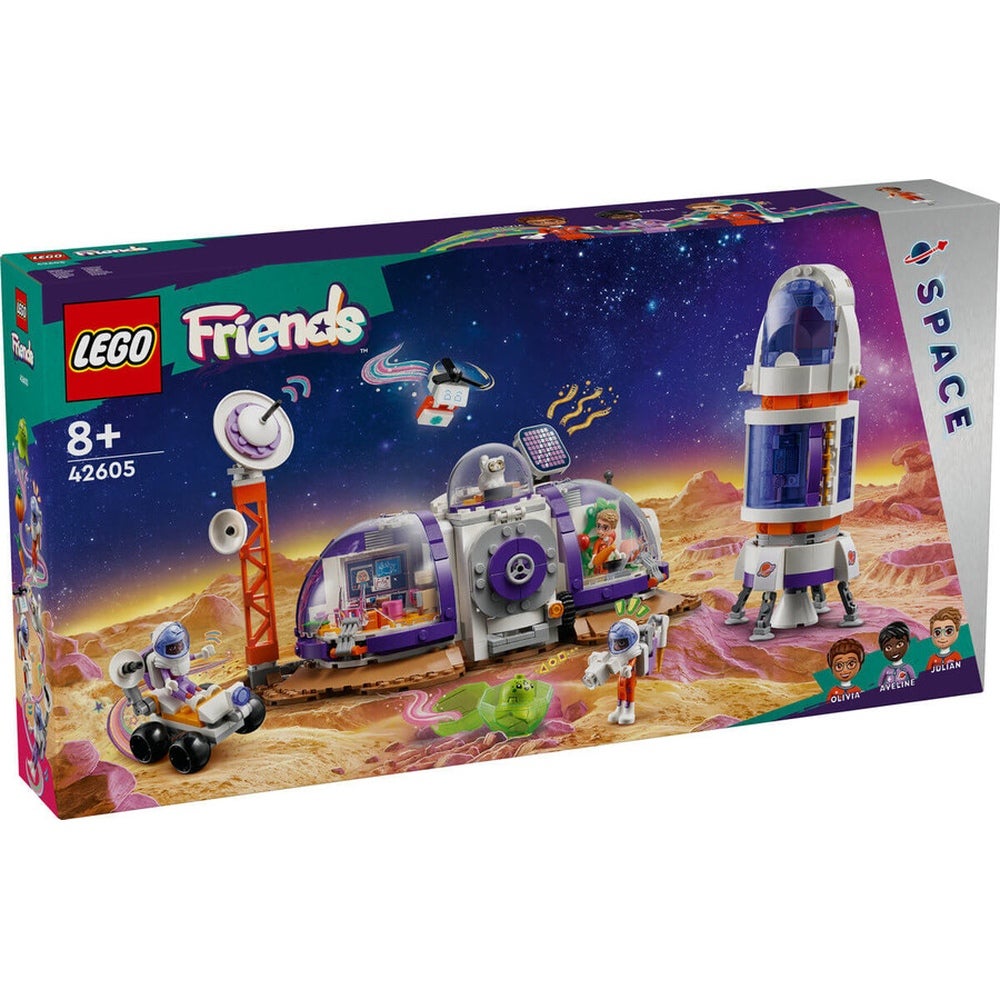 LEGO - Friends Mars Space Base and Rocket 981 Pieces - 42605