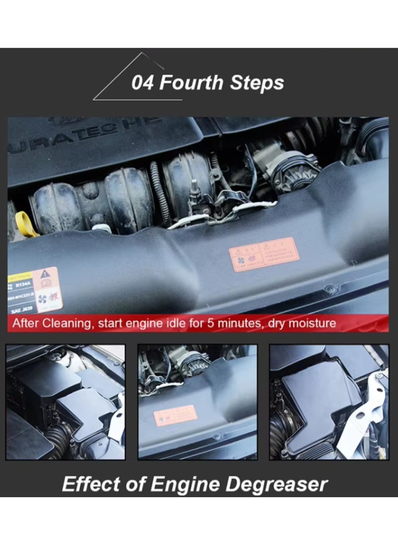 Engine Degreaser (650ml) for Removing Tough Grease and Oil Build-Up, Heavy-Duty Formula, Clings to Surfaces, Fast Acting