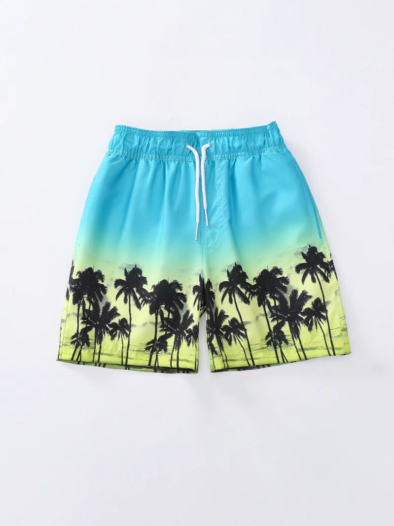 New Boys Casual Beach Pants Children'S Intranet Holiday Loose Lace-Up Adjusting Thin Sports Shorts - Image 5