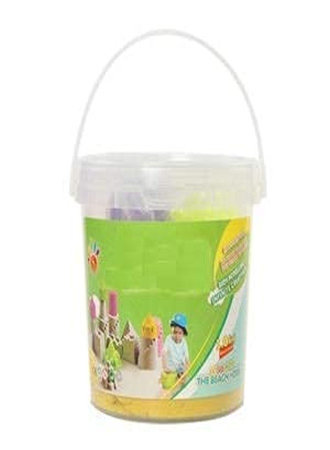 MARMIX Moving Sand of 500 gm tub Play Set Beach molds Kids Moving Dough with Tools- Multi Color - Image 3