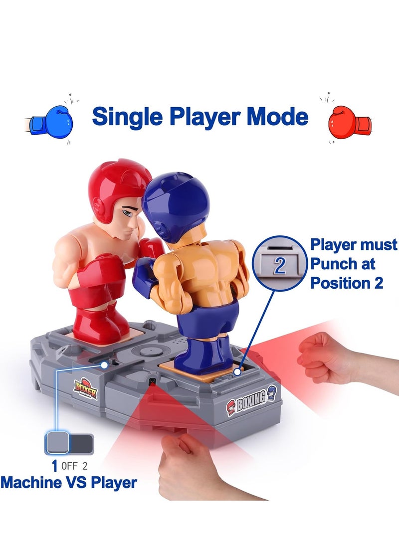 BlueFire Electronic Boxing Robot Game – Interactive Punching Battle Bots for Kids & Adults | 2 Player VS Mode, 5 Difficulty Levels, Motion Sensors, KO Sound Effects | Fun Indoor Sports Toy & Cool Birthday Gift for Boys Girls Ages 3-12 - Image 5