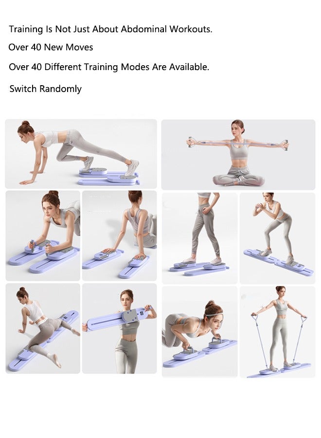 OASIS DESERT Ski Machine Exercise Equipment - Split Home Skiing Exerciser | Ski Machine Total Body Slimming Trainer for Indoor Cardio Pilates Yoga Rehabilitation Gym Apartment Fitness - Image 3