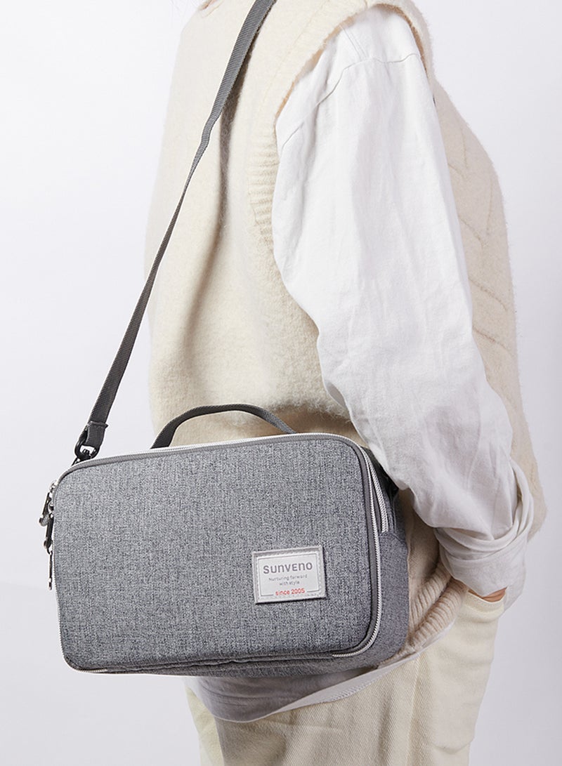 Sunveno Diaper Changing Clutch With Mat - Grey - Image 4