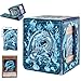 sabermaster Card Deck Box for YGO MTG Deck Box 110 Double Sleeved Cards Storage Box Trading Games Leather Storage Box with CardDividerLaserCardCardHolder White Dragon - Image 3