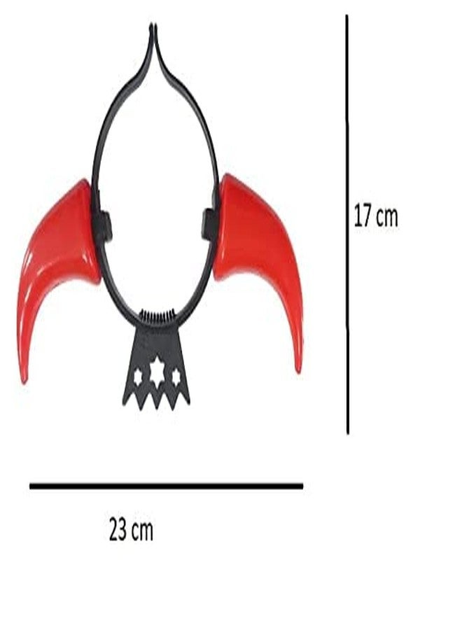 Selibration Light-Up Devil Horns Pattern Crowns Headband For Kids, Halloween Party, Fancy Dress, Headdress For Kids, Bachelorette Party, Party And Event Supplies (Pack Of 2pcs) - Image 3