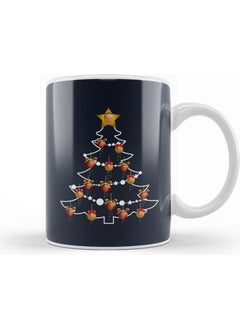 Print Shop Nigel Farage Ukip Christmas Tree Baubles Mug Porcelain