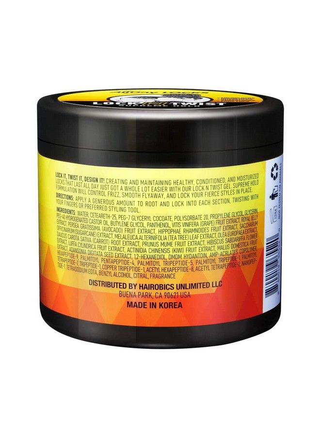 AllDay Locks Lock N Twist | Locking Gel Retwist Locks Supreme Hold | Smooths & Tames Frizz Flake Free Soft Finish | 15 Oz - Image 3