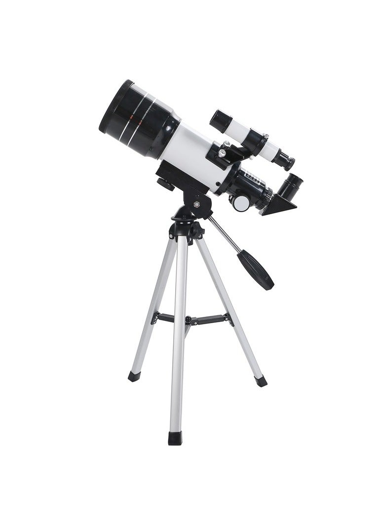 Eyebre 150 Magnification Children's Entry-Level Astronomical Telescope With Tripod (Standard Configuration+Bard Film+Phone Clip)  - Image 1
