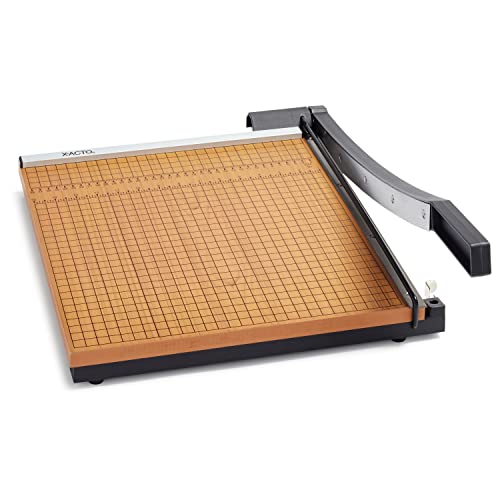 X-ACTO 15" x 15" Heavy Duty Paper Trimmer, Commercial Grade, Guillotine Paper Cutter - Cuts Paper, Film, Photographs with Precision - Image 1