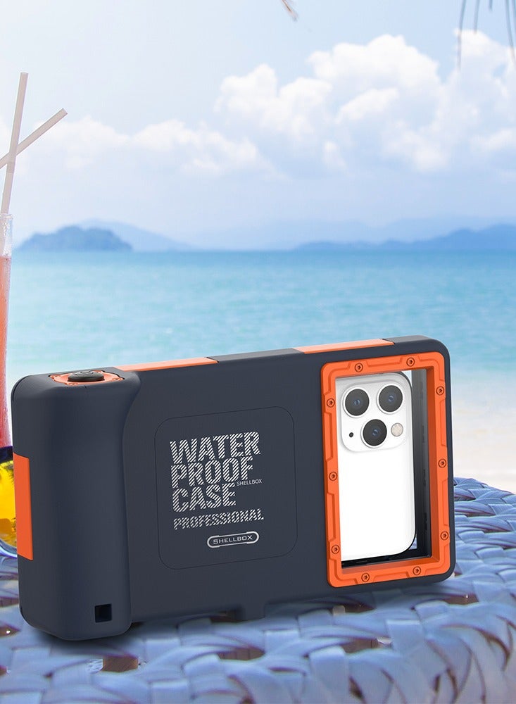 general Underwater Snorkeling Diving Phone Case for Phone 16/15/14/13/12/11 Pro Max/XR/XS/X .[50ft/15m] Professional Scuba Dive Waterproof Case Underwater Photo Video - Image 1