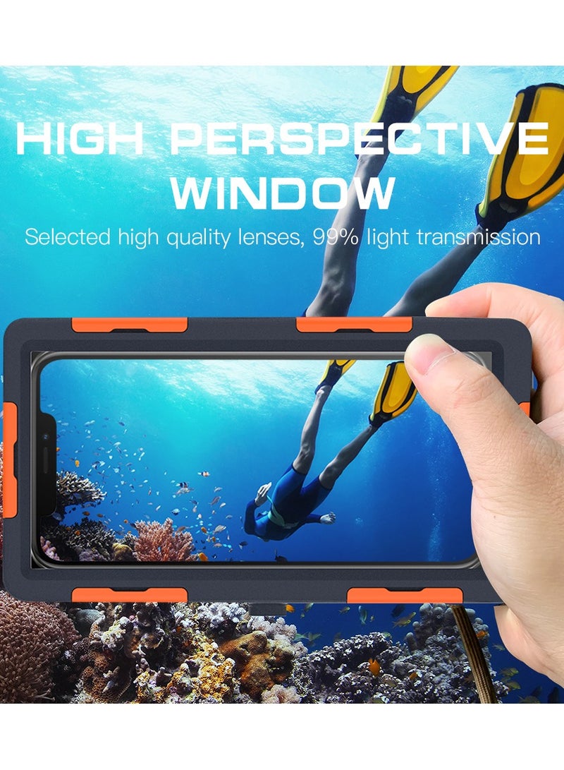 general Underwater Snorkeling Diving Phone Case for Phone 16/15/14/13/12/11 Pro Max/XR/XS/X .[50ft/15m] Professional Scuba Dive Waterproof Case Underwater Photo Video - Image 3