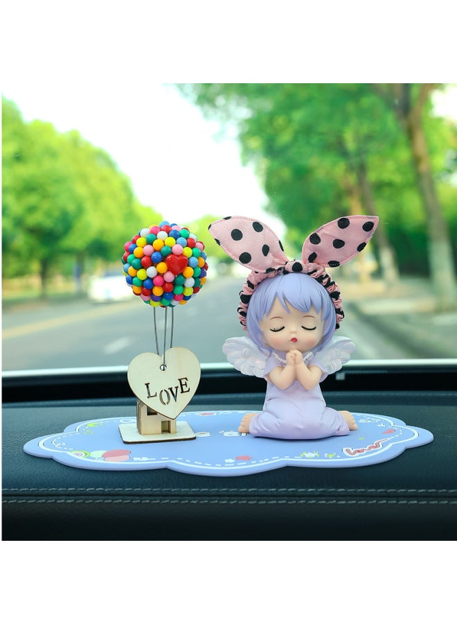 Car Ornaments, Creative Decorative Car Accessories, High-end Cartoon Dolls, Annie Car Interior Accessories, New Small Ornaments
