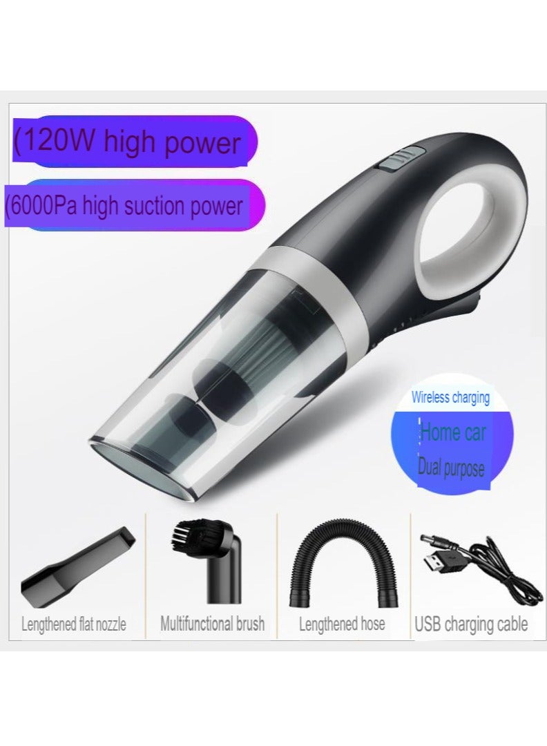 Multifunctional wireless car vacuum cleaner Handheld portable vacuum cleaner Home car dual-purpose vacuum cleaner