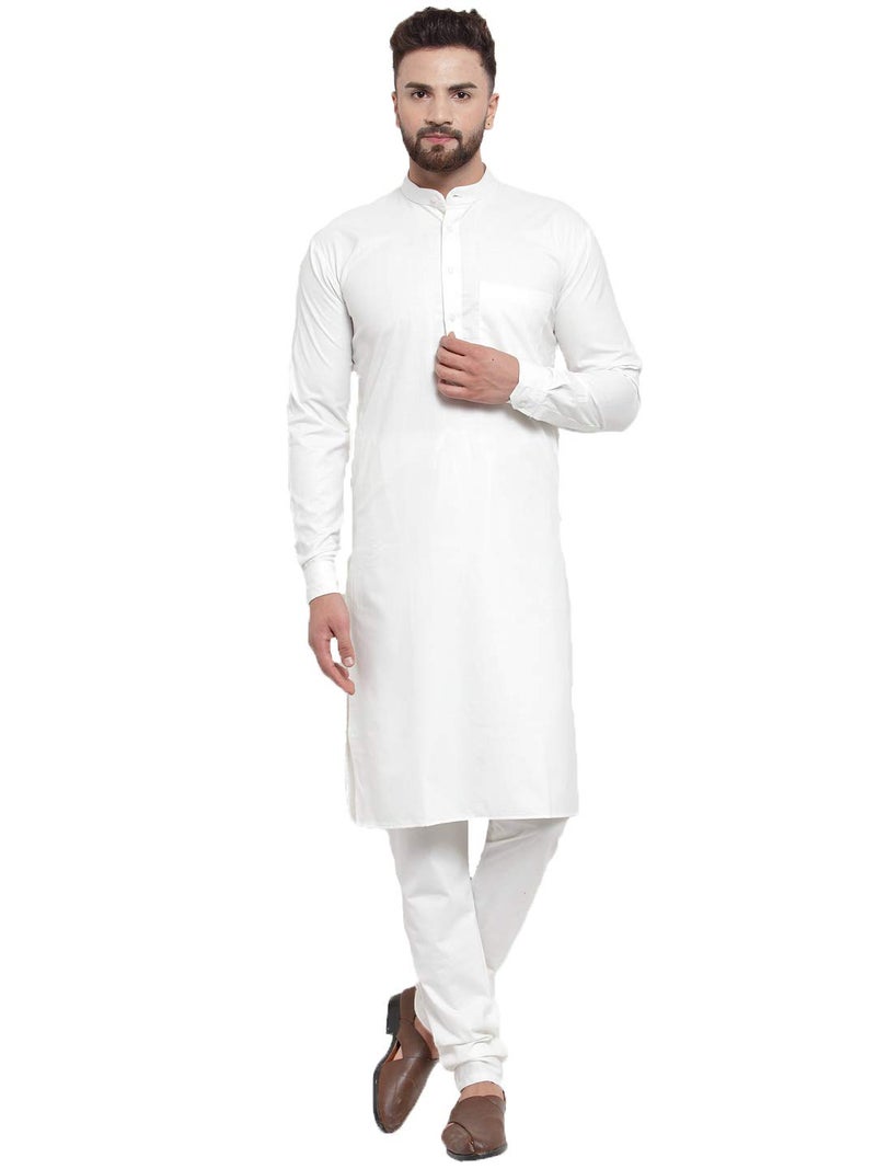 jompers طقم جومبرز للرجال من القطن - مقاس عادي، تصميم مستقيم - Image 1