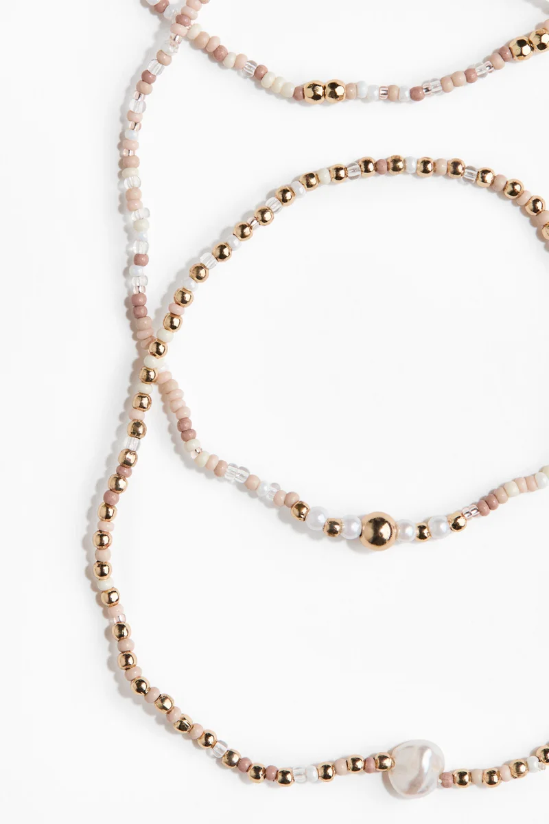 H&M  3-pack beaded anklets for Women | Best Price UAE