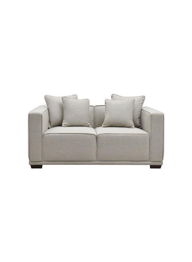 Micasa 2-Seater Elegant and Modern Design Sofa Beige 68 x 93 x 164 cm SF-008-2S - Image 1