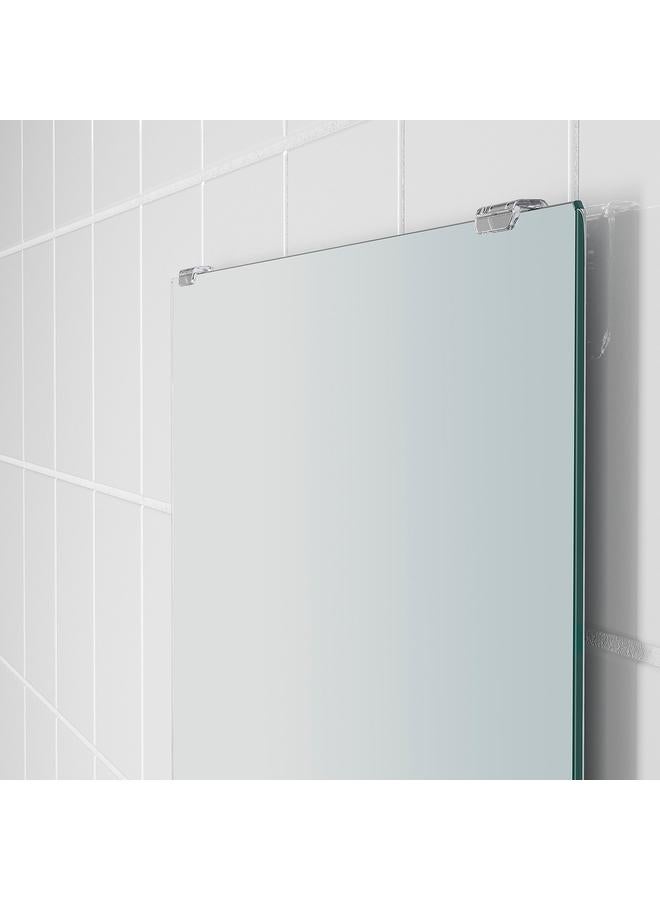 زبون مرآة مع رف، أبيض، 50×60 سم - Image 4