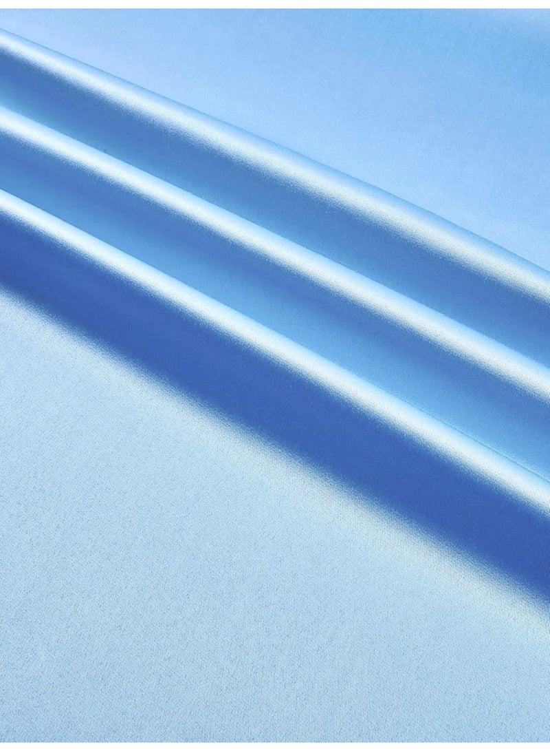 JewelOnPalette Bridal Duchess Satin Fabric, Peau de soie, Matt finish, 56 inch width, Cut By The Meter Yard, Heavy Quality for Gowns, Dresses and Formal Wear - Image 3