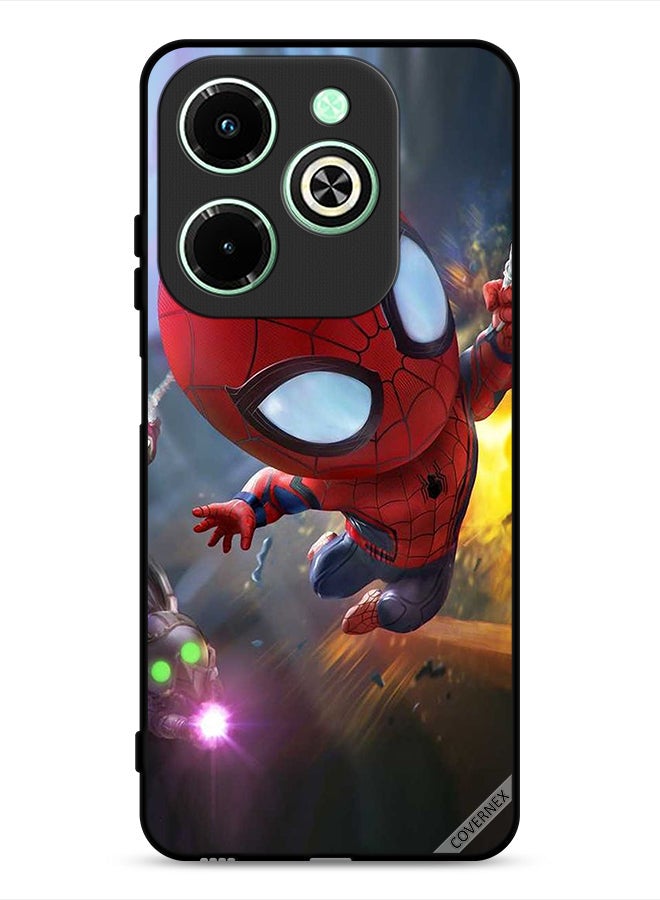 Covernex Infinix Hot 40i 4G Protective Case Cover Spiderman In Action - Image 1