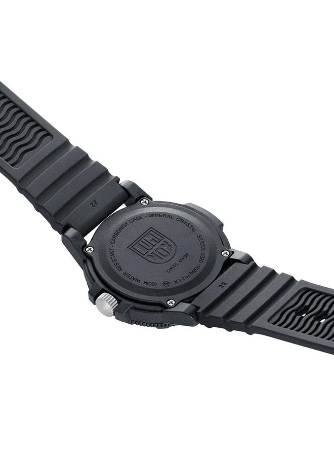 Men's Analog Round Shape Polyurethane Wrist Watch XS.0324 - 44 Mm