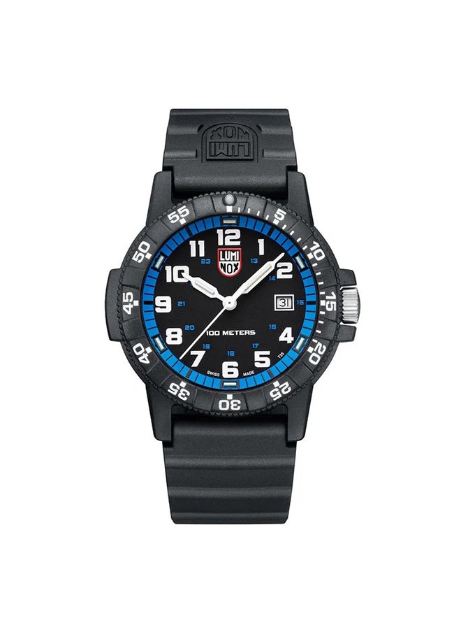 Men's Analog Round Shape Polyurethane Wrist Watch XS.0324 - 44 Mm