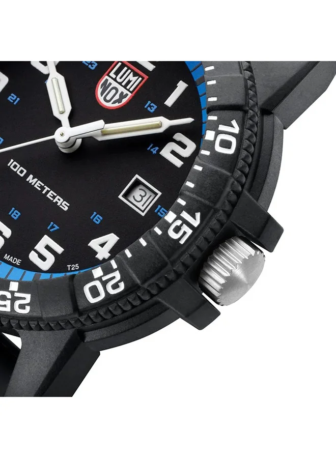 Luminox Men's Analog Round Shape Polyurethane Wrist Watch XS.0324 - 44 Mm