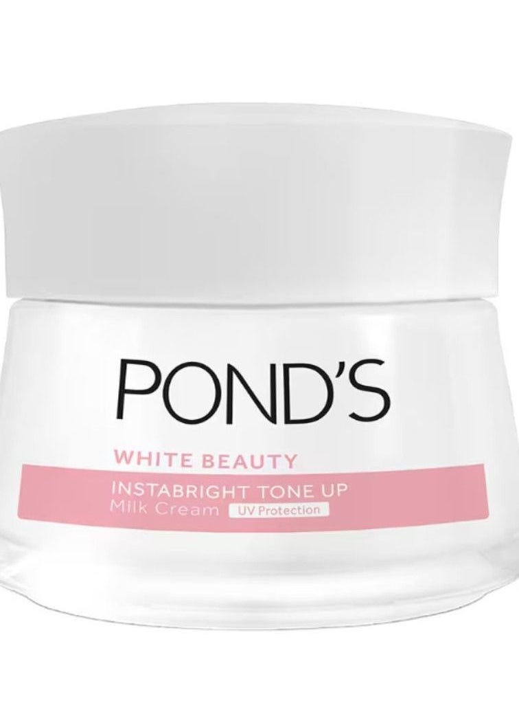 Pond's - Ponds White Beauty Tone UP Milk Facial Cream 50g - Image 1