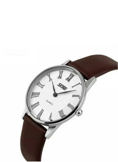 SKMEI Women’s Casual Analog Quartz Leather Band Watch - 9092  - Image 2