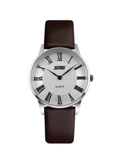 SKMEI Women’s Casual Analog Quartz Leather Band Watch - 9092  - Image 1