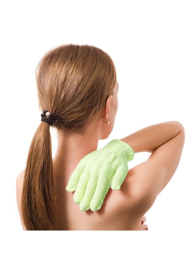 BTYMS 12 Pairs Shower Exfoliating Gloves Hand Exfoliating Glove Body Scrubber Loofah Washing Gloves for Shower, Spa, Massage and Body Scrubs, Dead Skin Cell Remover - Image 3