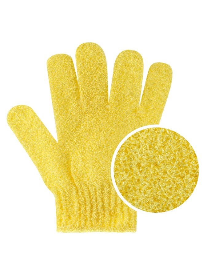 BTYMS 12 Pairs Shower Exfoliating Gloves Hand Exfoliating Glove Body Scrubber Loofah Washing Gloves for Shower, Spa, Massage and Body Scrubs, Dead Skin Cell Remover - Image 4