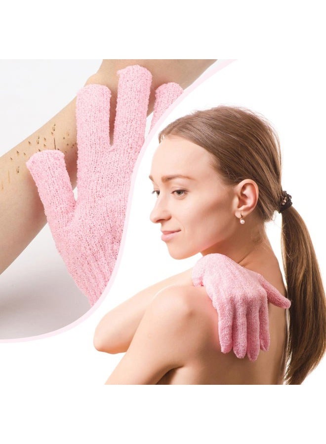 BTYMS 12 Pairs Shower Exfoliating Gloves Hand Exfoliating Glove Body Scrubber Loofah Washing Gloves for Shower, Spa, Massage and Body Scrubs, Dead Skin Cell Remover - Image 5