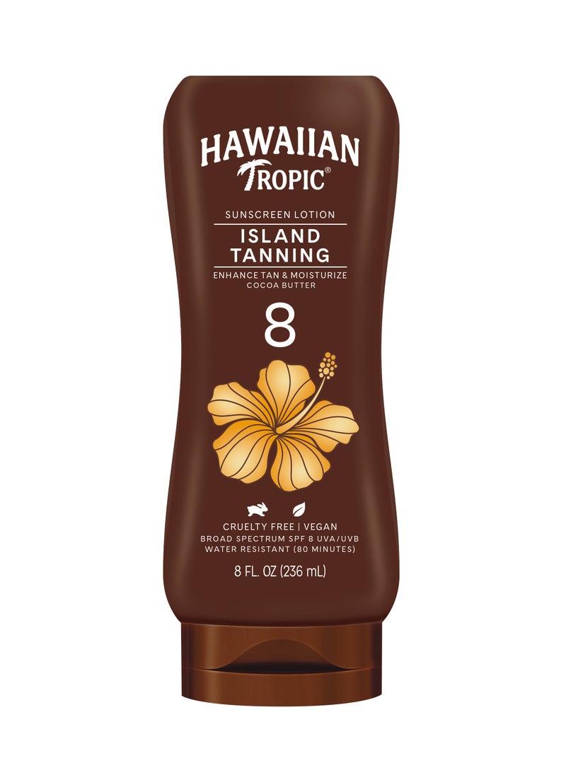 Hawaiian Tropic Tanning Lotion Spf8 