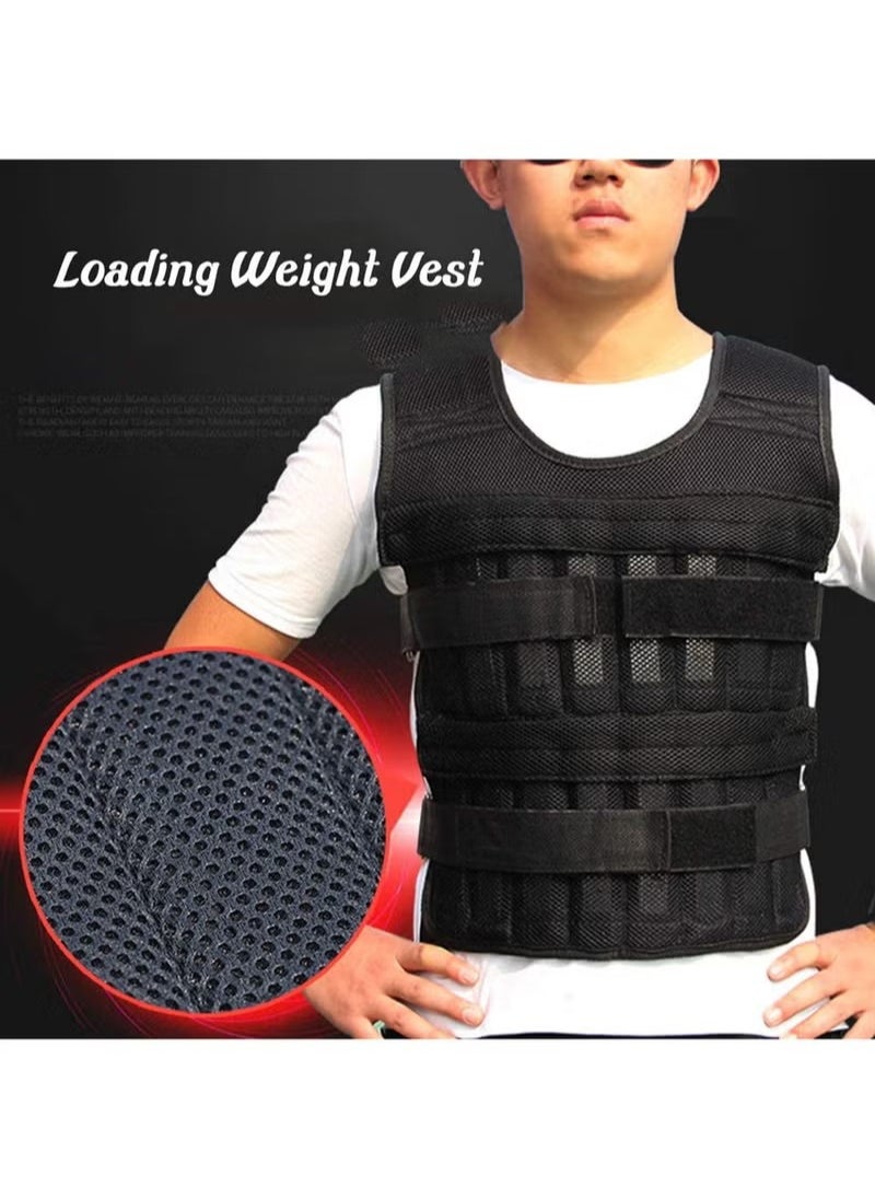 Gonice Weight Vest - Fitness Running Exercise Weight Vest, Training Sports Loading Weight Vest For Men Women Suitable 25-35kg (when loading steel bars)  - Image 5